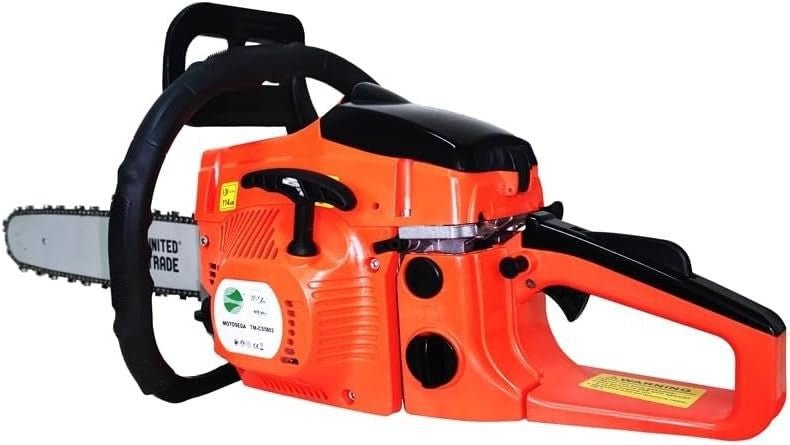 Motosega a Scoppio 58Cc Motore 2 tempi da 2,4 kW, barra 20
