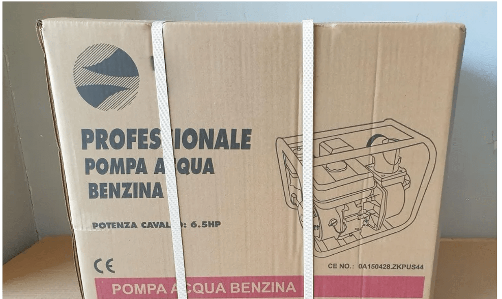 Motopompa a Scoppio Autoadescante 6.5Hp 4 Tempi Omaggio Coppia Raccordi 1